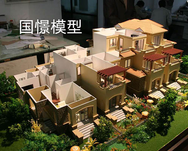 左贡县建筑模型