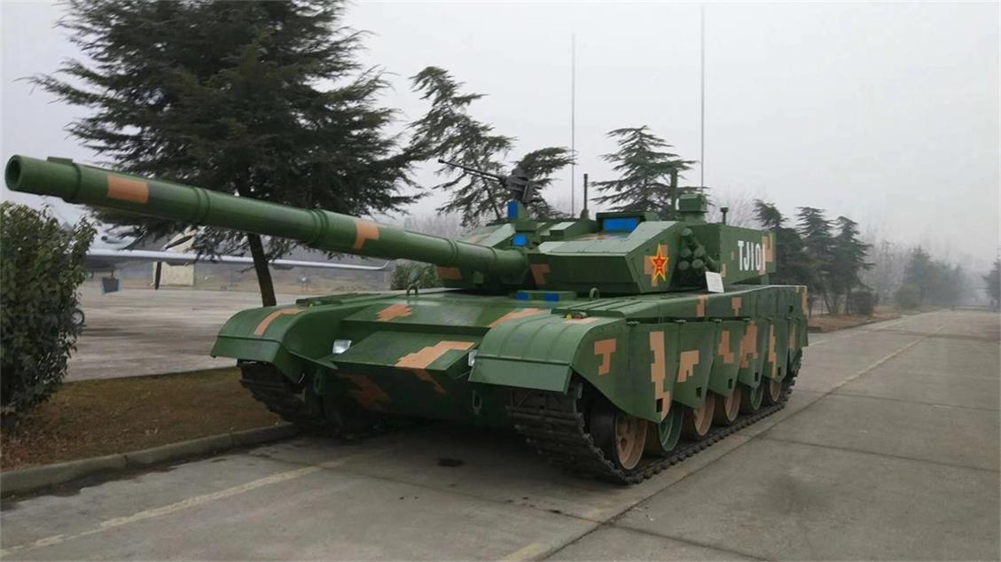 左贡县坦克模型